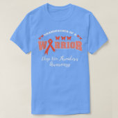 Mannen grootvader van een Warrior DVT Awareness DV T-shirt (Design voorkant)