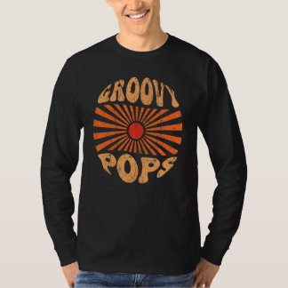 Mannen Groovy Poppen 70s Aesthetische Nostalgie 19 T-shirt