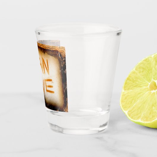 Mannen grot Drink Shot Glas (Rechts)