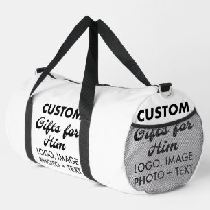 Mannen grote 55L Duffel Bag Custom Gifts voor Hem Plunjezak