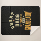 Mannen grote advertenties komen naar grootvader sherpa deken (Voorkant (horizontaal))