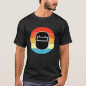 Mannen grote lashelm motief  lasser des t-shirt (Voorkant)