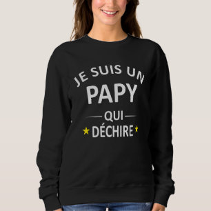 Mannen Grote Vader Je Suis Un Papy Qui Décire [Fre Trui