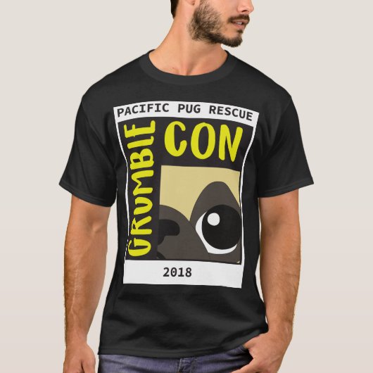 Mannen Grumblecon T-shirt (Voorkant)