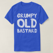 Mannen Grumpy Old Bastard T-shirt (Design voorkant)