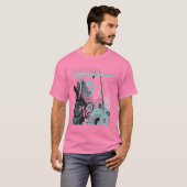 Mannen Grunge T-shirt (Voorkant volledig)
