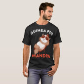 Mannen Guinee Pig Opa voor Mannen T-shirt (Voorkant volledig)