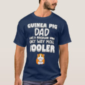 Mannen Guinee Varkens Papa Meer koeler Ontwerp Gif T-shirt (Voorkant)