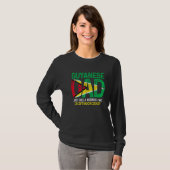 Mannen Guyanese vader zoals normale vader, behalve T-shirt (Voorkant volledig)