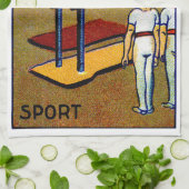 mannen Gymnastiek 1910 Theedoek (Gevouwen)