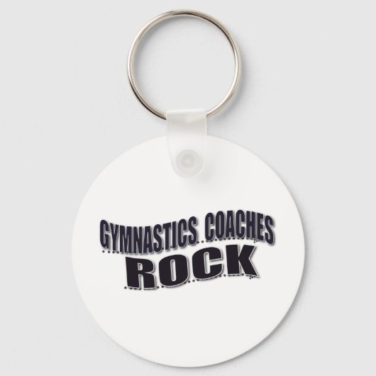 Mannen Gymnastiek Coach Gifts Sleutelhanger (Voorkant)