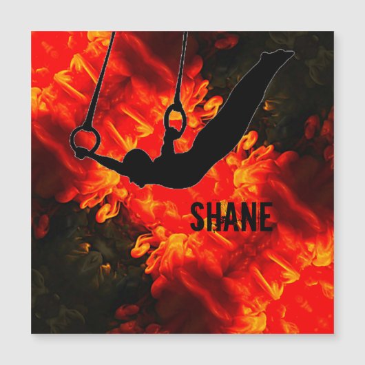 Mannen Gymnastiek - Lava Destructief (Voorkant)