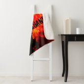 Mannen-gymnastiek - Lava Destructive Blanket Sherpa Deken (In situ)