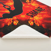 Mannen-gymnastiek - Lava Destructive Blanket Sherpa Deken (3/4)