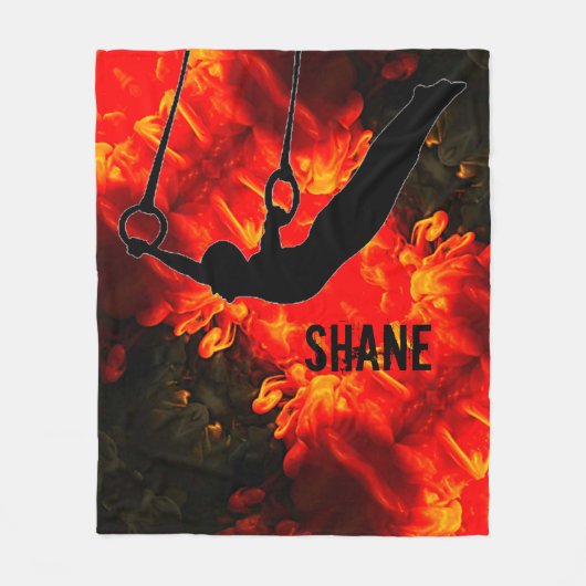 Mannen-gymnastiek - Lava Destructive Fleece Blanke (Voorkant)