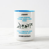 Mannen Gymnastiek Mok (Center)