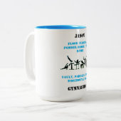 Mannen Gymnastiek Mok (Voorkant links)