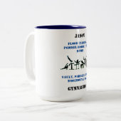 Mannen Gymnastiek Mok (Voorkant links)