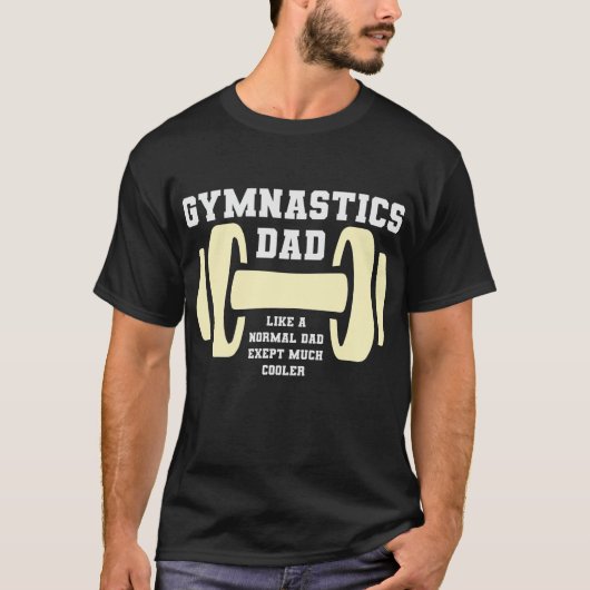 Mannen Gymnastiek pa T-shirt (Voorkant)
