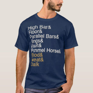 Mannen Gymnastiekevenementen T-shirt