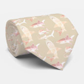 Mannen haaienvinnen en Stropdassen (Opgerold)