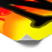 Mannen Haircut Salon Poster (Hoek)