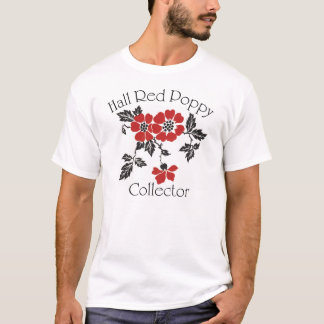 Mannen Hall Red Poppy Collector T-shirt