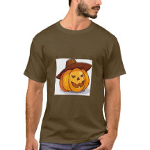 Mannen Halloween Jack-O-Lantern T-shirt