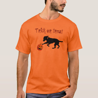 Mannen Halloween-pompoen T-shirt