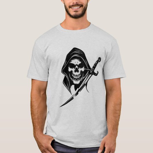 Mannen Halloween Shirt (Voorkant)
