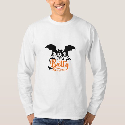 Mannen Halloween Shirt (Voorkant)