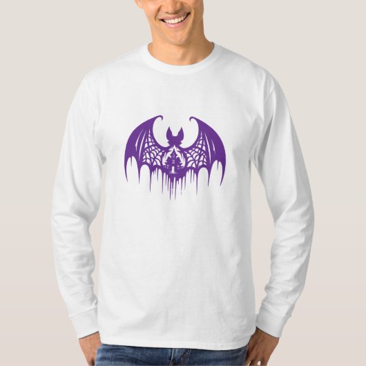 Mannen Halloween Shirt (Voorkant)