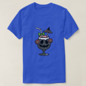 Mannen Halloween Tee Shirts Design, Cup's Ghost Sh (Design voorkant)