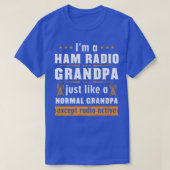 Mannen Ham Radio Operator Hobbyist Receiver Grandf T-shirt (Design voorkant)