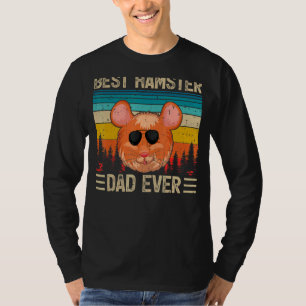 Mannen hamster  Beste Hamster Pap Ooster Vader T-shirt