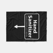 Mannen Hand Sanitizer - Grappige Volwassen Humor K Fleece Deken (Voorkant (Horizontaal))