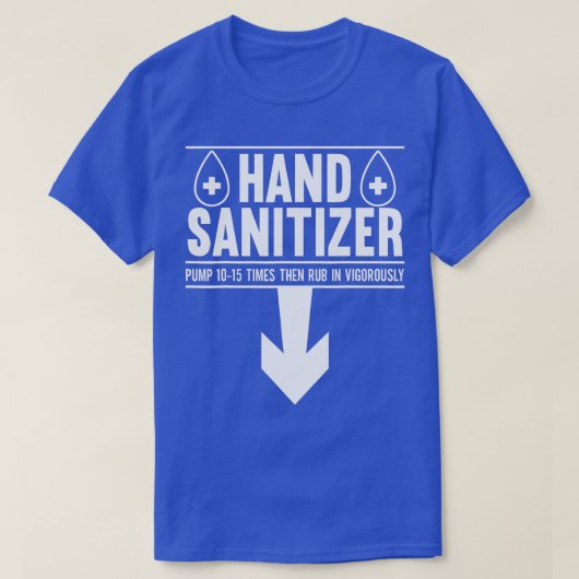 Mannen handsanitizer Adult Humor Funny Dirty Jokes T-shirt (Design voorkant)