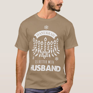Mannen hanukkah is beter met de man die met de man t-shirt