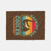 Mannen Hapkido Martial Art Lover Hapkido Fleece Deken (Voorkant (Horizontaal))