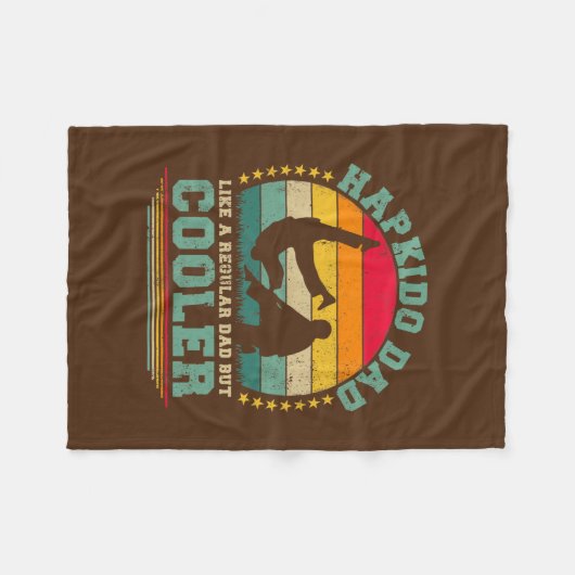 Mannen Hapkido Martial Art Lover  Hapkido Fleece Deken (Voorkant (Horizontaal))