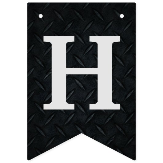 Mannen Happy Birthday Baseball Banner (Tweede vlag)