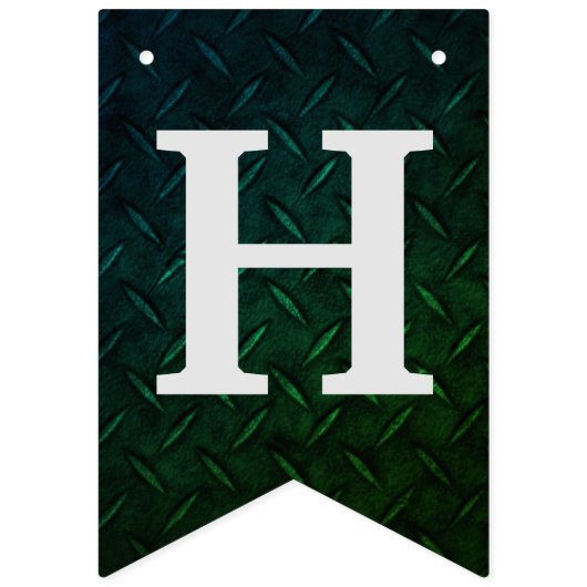 Mannen Happy Birthday Golfing Banner (Tweede vlag)