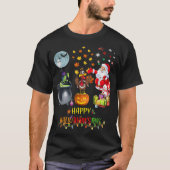Mannen Happy Hanksmas Funny Halowee T-shirt (Voorkant)