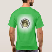 Mannen Happy New Year Shirt. T-shirt (Achterkant)