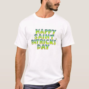 Mannen Happy Saint Patrick's Day T-Shirt
