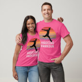 Mannen Hardcore Parkour Retro T-shirt (Unisex)