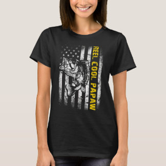Mannen haspel koele papaw Vist vis _1 T-shirt