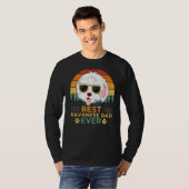 Mannen Havanese Dog Best Havanese Dad Fathe T-shirt (Voorkant volledig)