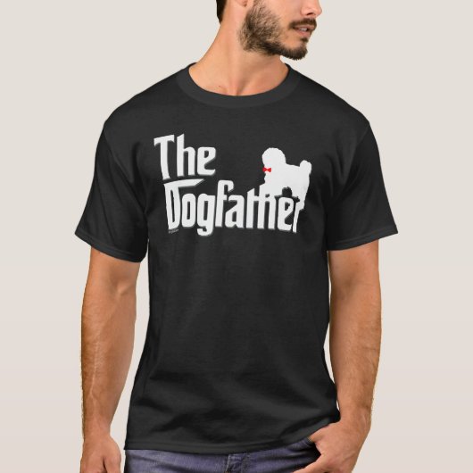 Mannen Havanese Havanese vader T-shirt (Voorkant)