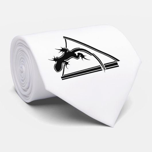 Mannen Hawaiian Gecko Stropdas (Opgerold)